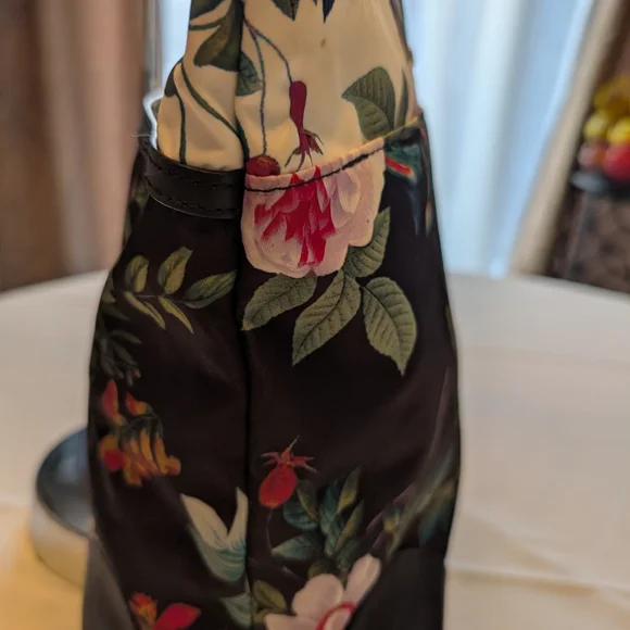 Calvin Klein Black Floral Tote - Picture 13 of 14